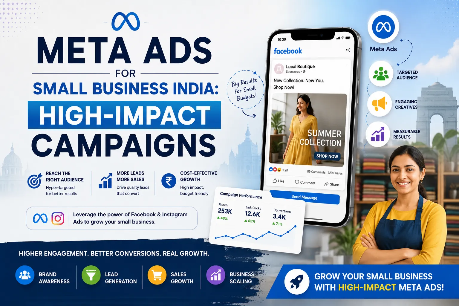Meta Ads for Small Business India: High-Impact Campaigns
